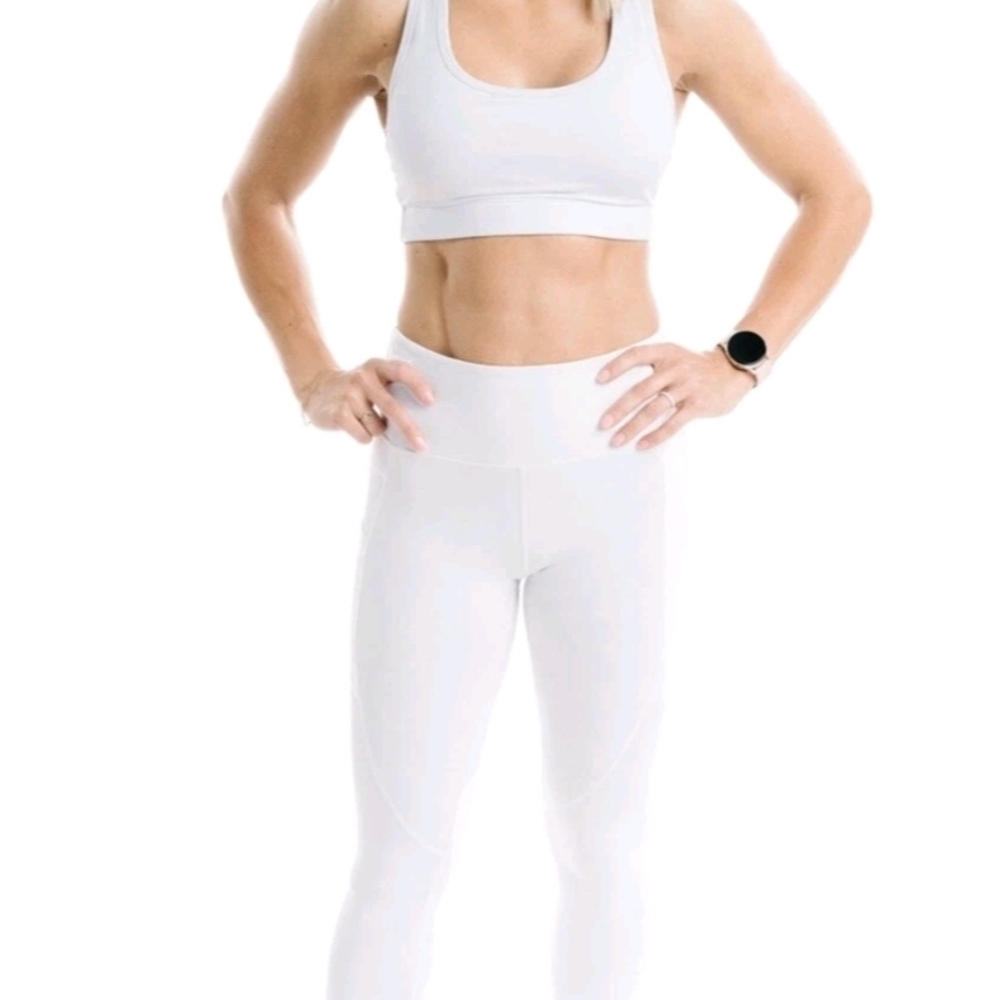 ZYIA White Activewear Set